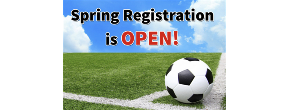 For those who did not play in the Fall, the Spring (half year program) registration is open